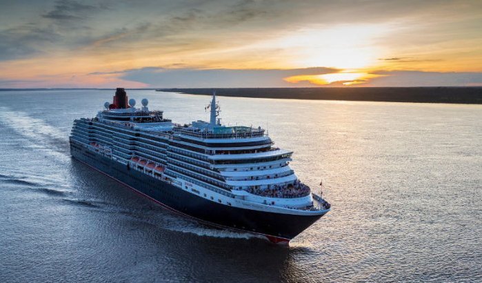 Luxe cruiseschip Queen Victoria brengt duizenden toeristen naar Tanger