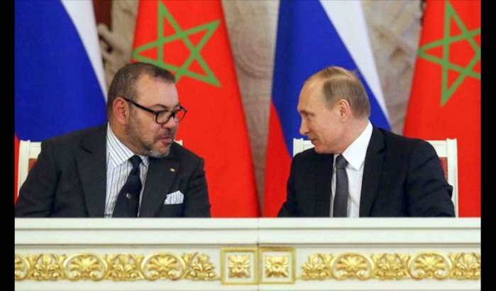 Koning Mohammed VI feliciteert Vladimir Poetin