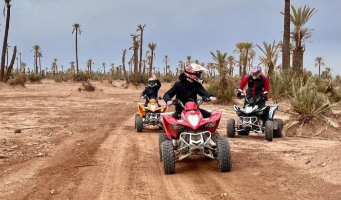 Quad-overlast in Marrakech