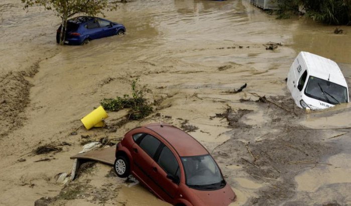 Storm Dana treft na Spanje ook Marokko