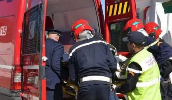 Leerlinge valt van eerste verdieping school in Tanger