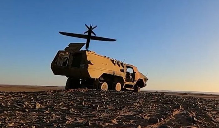 Marokko: militaire drones in opmars