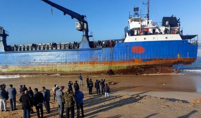 Marokkaanse marine redt opvarenden twee buitenlandse schepen