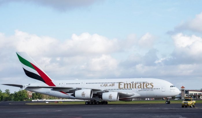 Vlucht Emirates omgeleid door koninklijk vliegtuig