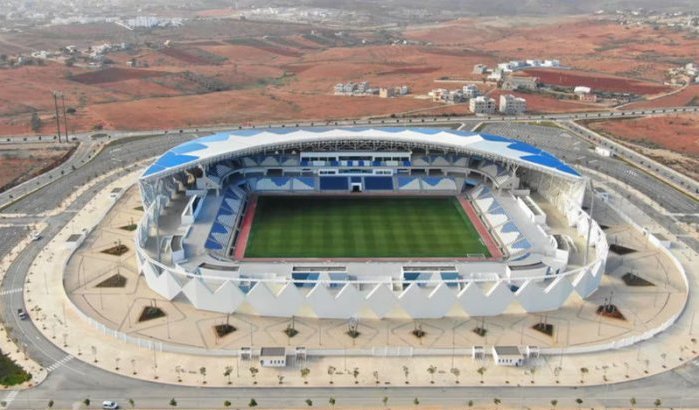 Nieuw stadion Al Hoceima in beeld (video)