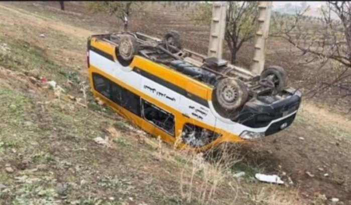 Schoolbus raakt van de weg in Marokko, meerdere gewonden