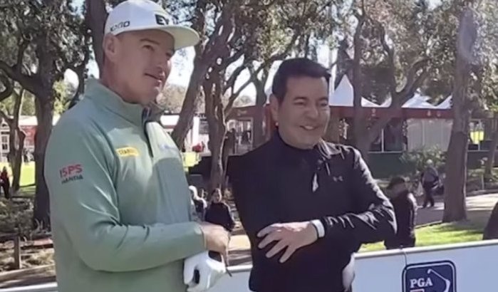 Prins Moulay Rachid golft met legende Ernie Els (video)