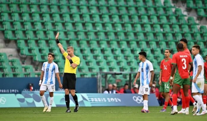 Marokko wint, maar schandaal overschaduwt olympische voetbalwedstrijd