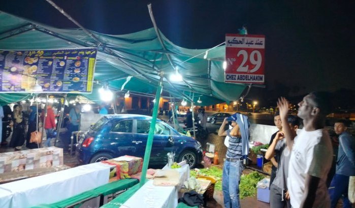 Zwaar verkeersongeval op Djemaa El Fna in Marrakech