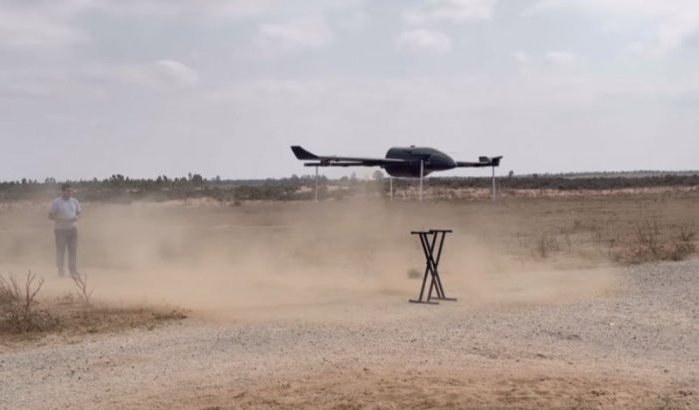 Marokko's eerste militaire drone succesvol getest (video)