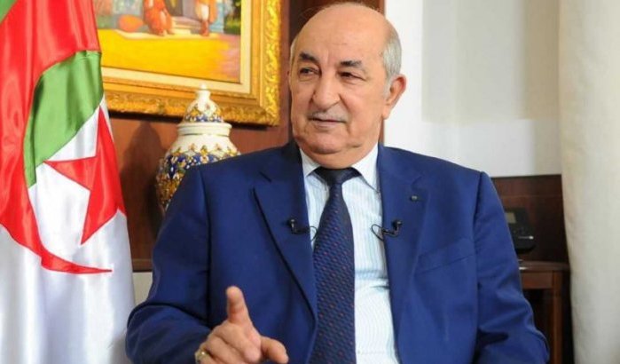 Abdelmadjid Tebboune drijft spot met Marokkaanse tv-zender