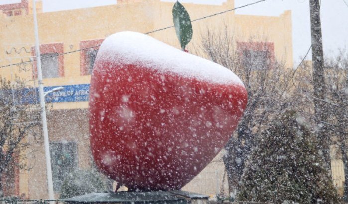 Code rood in Marokko: sneeuwstorm en hevige regenval