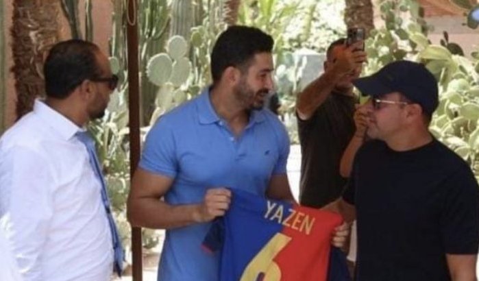 Barça-legende op vakantie in Marrakech