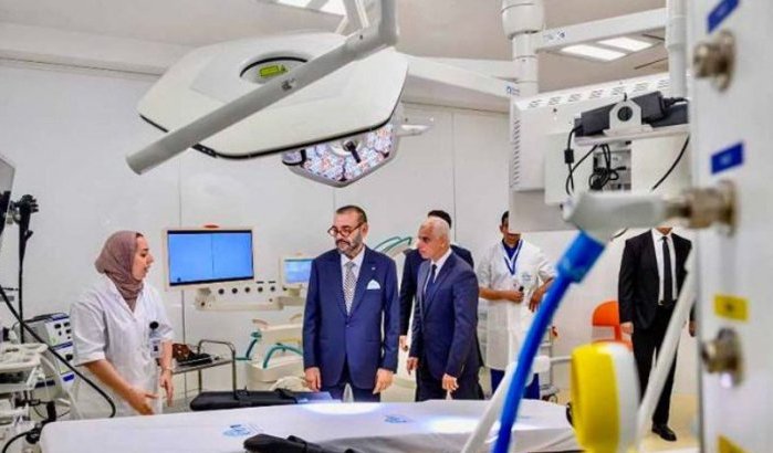 Koning Mohammed VI beveelt opening ziekenhuis in Al Hoceima