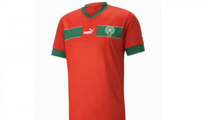 Paar oppervlakte Trappenhuis WK-2022: Puma presenteert shirt Marokko
