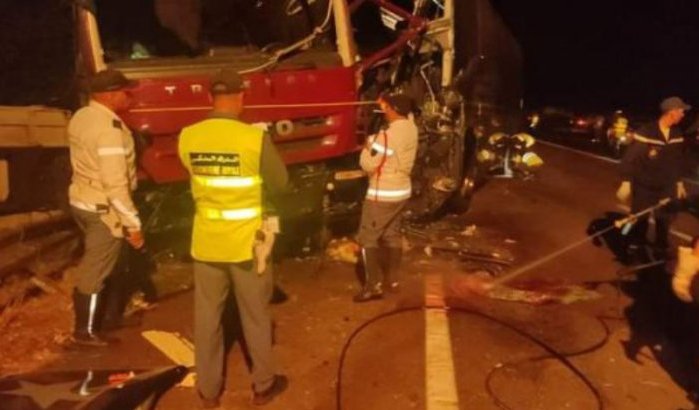 Dodelijk busongeluk op snelweg Marokko
