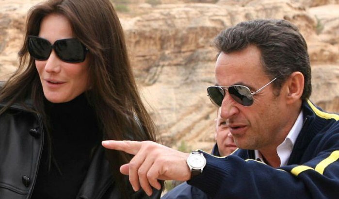 Ex-Franse president Nicolas Sarkozy in Marrakech