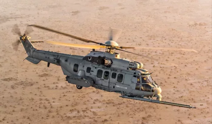 Marokkaanse luchtmacht aast op Franse Caracal-helikopters