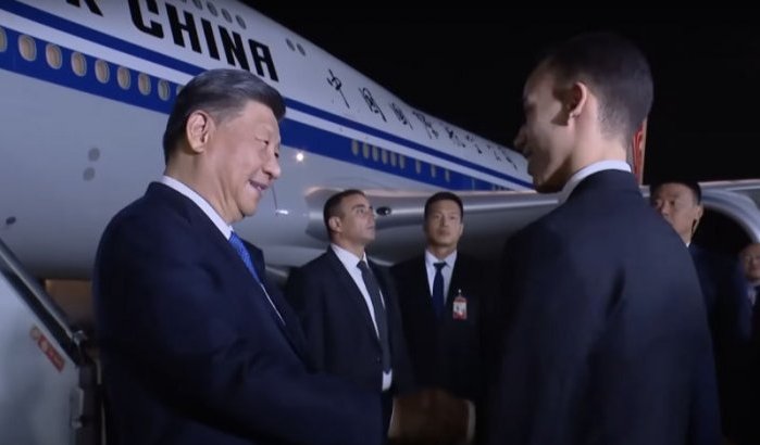 Moulay Hassan ontvangt Chinese president (video)