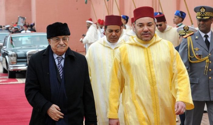 Palestina bedankt Koning Mohammed VI