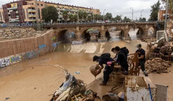 Overstromingen Spanje: Marokkanen voor wederopbouw Valencia?