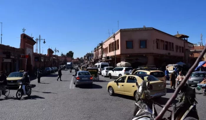 Verkeerschaos zet Marrakech onder druk