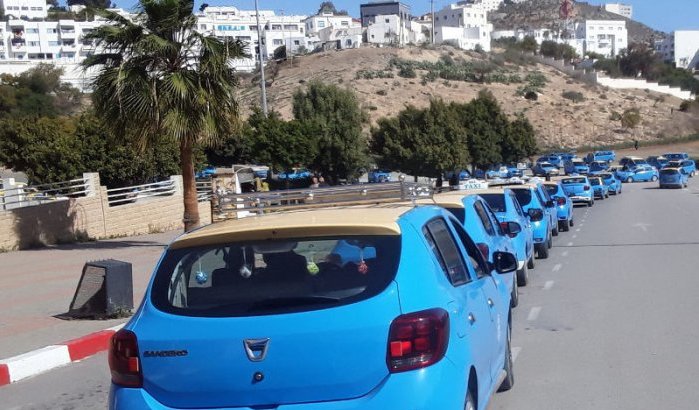 Grote staking taxichauffeurs in Al Hoceima