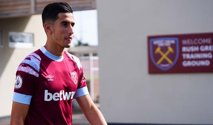 Nayef Aguerd weggepest bij West Ham