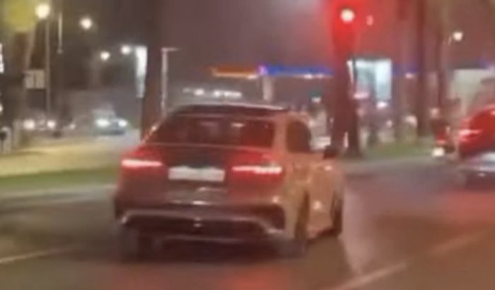 Dronken automobilist veroorzaakt ravage in Marrakech (video)