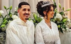 Fayçal Fajr viert bruiloft in Tanger (video)