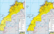 Frankrijk publiceert officiële kaart van Marokko met Sahara