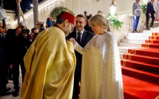 Koning Mohammed VI's galadiner in beeld