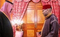 Koning Mohammed VI ontvangt Saoedische prins in Casablanca