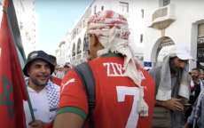 Shirt Hakim Ziyech hit tijdens mars voor Palestina in Marokko (video)