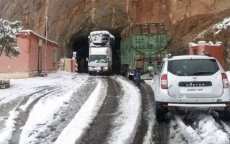 Sneeuw in Zaabal-tunnel: zuidoosten van Marokko afgesloten