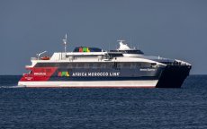 Veerboot AML Tarifa-Tanger valt stil op zee