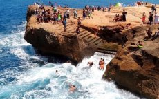 Vijf doden door verdrinking op strand Nador