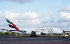 Vlucht Emirates omgeleid door koninklijk vliegtuig