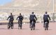 Politieagenten met de fiets in Agadir