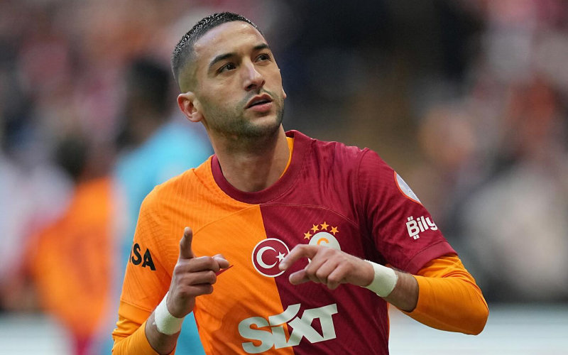 Hakim Ziyech sterk in trek