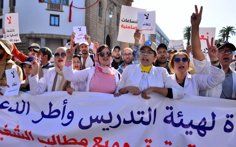 Morocco is tired of strikes and the punishment of teachers