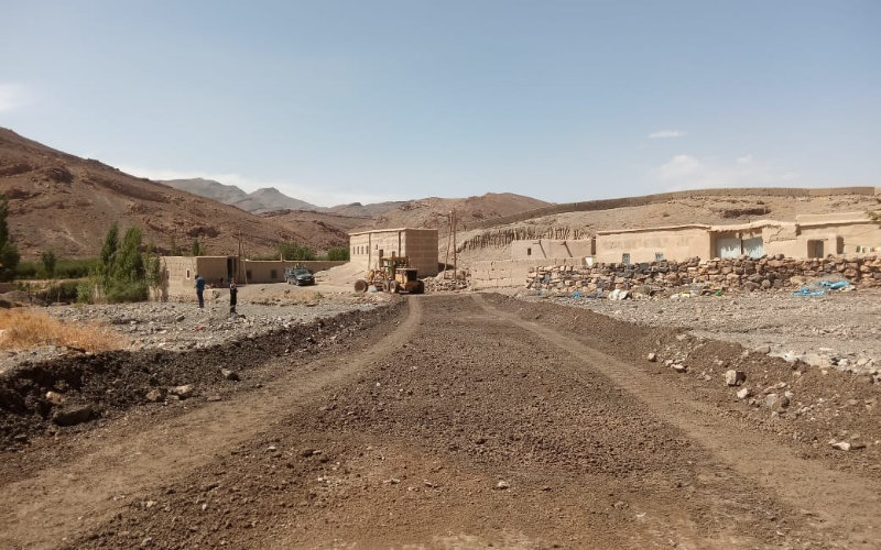 A new road was washed away in Morocco, who is responsible?